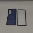 Maxdara for Z Fold 7 Magnetic Case, [Compatible with Magsafe] [Built-in Hidden Kickstand] [Hinge Protection] [Tempered Glass Screen Protector] Magnet Cover for Samsung Galaxy Z Fold 7 - Blue