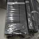 NEW JETO Metal Bed Frame,King Size Bed Frame with Storage Space,Heavy Duty Sturdy Mattress Foundation,Easy Assembly,No Box Spring Needed, Black,14 Inch,King, Black 