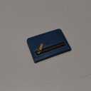 Magnetic Card Holder Compatible with MagSafe Phones and Cases, PU Leather Phone Wallet for iPhone 17/16/15/14/13/12/Pro/Max/Plus/Air, 4 Card Slots RFID Blocking with Zipper Pocket - Dark Blue