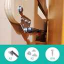 House Gas Struts Gas Shock Lift Supports Gas Spring for Bed Cupboard Window (22lb, 15inch)