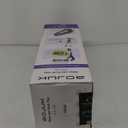 Scrub & Steam Mop with Rotating Mop Pads, LED Headlights, 6 Scrub Pads, Large Tank, Swivel Steering, Effortless Scrubbing Hard Floor Cleaner Upgraded (Black)