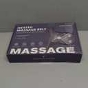 Back Massager Belt Cordless, FSA-HSA Eligible Upgraded Red Light Heating Pad for Low Back, 3 Vibration Electric Massager, 5 Heat, Valentine's Gifts for Men, Women Lover, Boyfriend Girlfriend (Blue)