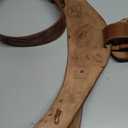 TREE OF LEATHER Wild West Gun Belt Holster Old Western Cowboy Leather Pistol Revolver Holder Fast Draw Rig Pirate Cosplay Gear Bullet Size-.45 (12mm) (46-48 inch Brown)