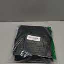 lebogner Back Seat Cover For Kids + 3 Pocket Storage Organizer, 2 Pack X-Large Waterproof Kick Mats Backseat Protector, Car Seat Back Protectors For Vehicles To Protect From Dirt, Mud & Scratches (Black)