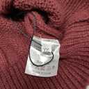 CHARTOU Women's Winter Chunky Cable Knit Long Skirt 2 Piece Outfit Sweater Sets (XX-Large, Wine Red)