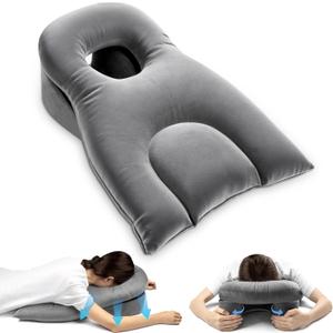 Face Down Pillow After Eye Recovery, Massage Pillow Face Down, Suitable for Naps and Spinal Massage, Ffits The Body Curves Relieves The Discomfort of Prone Sleeping