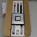 Morauroral Battery Operated Wall Sconce Single, Black Gold Rechargeable Wall Sconce with Remote, Dimmable Sconce Wall Light, 30 Inch LED Wireless Wall Light for Background Wall, Bedroom,Living Room