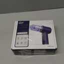 KMM Handheld Car Vacuum Cleaner, 9000Pa Vacuum Cleaner and Air Duster, 120W High Power Hand Held Vacuum with LED Light and Multi-Nozzles for Car, Home, Office, Pet
