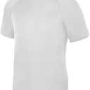 Augusta Sportswear Boys Augusta Sporswear Boys Attain Wicking Raglan Sleeve T-Shirt (White, S)