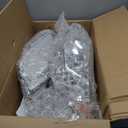 Headlight Assembly Compatible with 2012 2013 2014 Toyota Camry L/LE/XLE/Hybrid LE XLE Halogen Headlamp, Chrome Housing Amber Reflector