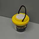 Frabill 4744 Compact Live Bait Container, Yellow/White