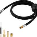 K-1219935-BC Hose Kit Compatible with Kohler Pull Down Kitchen Faucet with Docknetik Magnetic Docking System, Weight Ball 14.1oz /0.88lb, 68 Inche Faucet Hose Replacementt Part of K-1304674-BC, Chrome