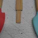 Core Kitchen 3 Piece Mini Utensil Set: Spreader, Basting Brush, Spatula. 8 Inches Long