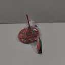 Vintage Rooster Paper Towel Holder - Easy One Handed Tear Cast Iron Roll Paper Towel Dispenser Countertop, Red