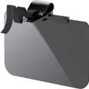 Shakas Sun Visor Extender, Anti-glare Visor to Block Sunlight Car Lights, 180 Degree Adjustable and Moveable Left and Right Portable Driving Eye Protection Accessories, for Most Cars (Black)