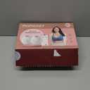 Momcozy M5 Smart APP Controlled Wearable Breast Pump, Hands-Free Wireless Electric Pump, 3 Modes 9 Suction Levels, BPA-Free, Portable Lightweight, 24mm Flange, 2-Pack Quill Gray