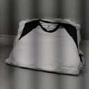 Pimatee Men's Contrast Sleeve Crewneck T-Shirt, Fashion Fitnees Leisure Sports Shirt Tees Tops 60% Cotton 40% Polyester, Pack Of 12, Size XL