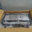 TigerParty Double Rods Clothes Rack for Hanging Clothes, Rolling Clothing Rack with Wheels, Freestanding Garment Racks with 2 Shelves for Bedroom Laundry Living Room