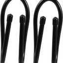 Versatile Flute Wall Mount Stand 2 Pack Metal Hanger Rack Wall-mounted Organizer for Flute Display