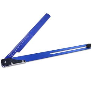 Folding Sag Scale Reversible Multi-Scale Design for Cross-Country Competition be Applicable Most mini and Full Size Motorcycles, Cone and Screw Set Dirt Bike sag Tool