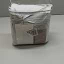 Nestl Steel Blue Duvet Cover Queen Size - Soft Double Brushed Duvet Set with Button Closure & Corner Ties, 3 Piece Luxurious Pinch Pleated Duvet Cover Set 90x90 Inches with 2 Pillow Shams