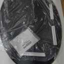 Gold Oval Bathroom Mirror, 24x36 Inch Floral Oval Mirrors for Wall, Antique Gold Metal Floral Frame Mirrors for Bedroom Living Room Hallway, Hangs Horizontally or Vertically