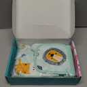 Kids Apron Adjustable Strap for Boys and Girls 100% Cotton, Toddler Chef Apron with Pocket for Kitchen Cooking (4-pack Apron Set)