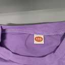 4th Birthday Outfit Girl,4 Year Old Fourth Four Shirt Skirt Outfit for Toddler Girls (Purple, 110)