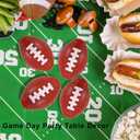 GIFTEXPRESS 25PC Football Fidget Spinner Toys, Brown Mini Football Party Favors for Kids, Game Day Party Supplies, Tailgate Event, Sport Theme Goodie Bag Stuffers, Classroom Prizes, Birthday Gifts