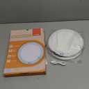 Rechargeable Ceiling Light 2Pack, 3 Color Motion Sensor Lights with Remote, Wireless Closet Light Battery Operated, Magnetic Dimmable LED Lights for Shower Pantry Shed Hallway Porch Garage Stairs