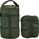 MOOCY Compression Stuff Sack, 12L/24L/45L Sleeping Bag Cover Sack Sleeping Bags Storage Stuff Sack Organizer - Great Sleeping Bags Clothes Camping Hiking Backpacking