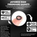 2 x TonGas (24-Pack, Blue & Black) Lower Unit Drain Screw Gaskets Replacement for Yamaha 90430-08020-00 & 90430-08003-00, Mercury Marine 3/8"-16 Drain Fill Screw, Gear Case Oil Seal for Outboard Motors