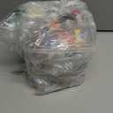 262 Pack Embroidery Thread Floss Kit Including 200 Colors 8 M/Pcs Cross Stitch Sewing Thread with Floss Bins and 62 Pcs Cross Stitch Tool,4-Tier Transparent Storage Box