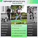 Weed Wacker, Battery Powered Weed Wacker with 2 X 21V 2000mAh Batteries, Electric String Trimmer, 3 in 1 Lightweight Grass String Trimmer Brush Cutter, Stringless Weed Trimmer for Home Gardens