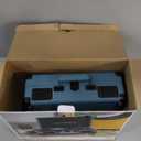 Victrola Journey Bluetooth Portable Suitcase Record Player – with Built-in Speakers, 3 Speed Vinyl Record Player, RCA Out, Headphone Jack (Smoky Blue)