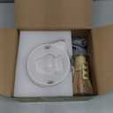 Matcha Whisk Set, 7 Pcs Matcha Kit, Premium Ceramic Matcha Set, Whisk and Bowl, Sifter, Cup Holder, Bamboo Scoop, Tea Plucking, Tea Towel, Matcha Lovers (White)