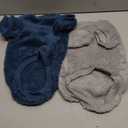 2 Pack Dog Sweaters for Medium Dogs Boy - Warm Large Dog Sweater Clothes in Winter, Classic Fleece Sweater for Poodle Dachshund Bulldog Pug Beagles (L, Navy Blue, Grey)