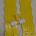 Plastic Debris Skimmer-Skimmer Guard,Hands Free Pool Leaf Skimmer,Work with Most Skimmer Systems on Above-Ground and in-ground Pools,6.7 Inches to 4 Inches (Yellow)