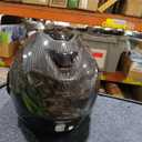 HJC F100 Carbon Solid Modular Motorcycle Helmet with HJ-45 Pinlock Visor, DOT Approved (Carbon, Large)