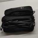 MOON LENCE Portable Camping Chair Backpacking Chair - The 4th Generation Ultralight Folding Chair - Compact, Lightweight Foldable Chairs for Hiking Mountaineering, Beach (Black-2 Pack-below 180 Lbs for Comfort Use)