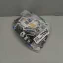 Vlipoeasn 11th Birthday Decorations Set for Boys Girls, 37PCS Black Blue 11 Year Old Birthday Backdrop Banner, Black Blue Bruh I'm 11 Party Supplies