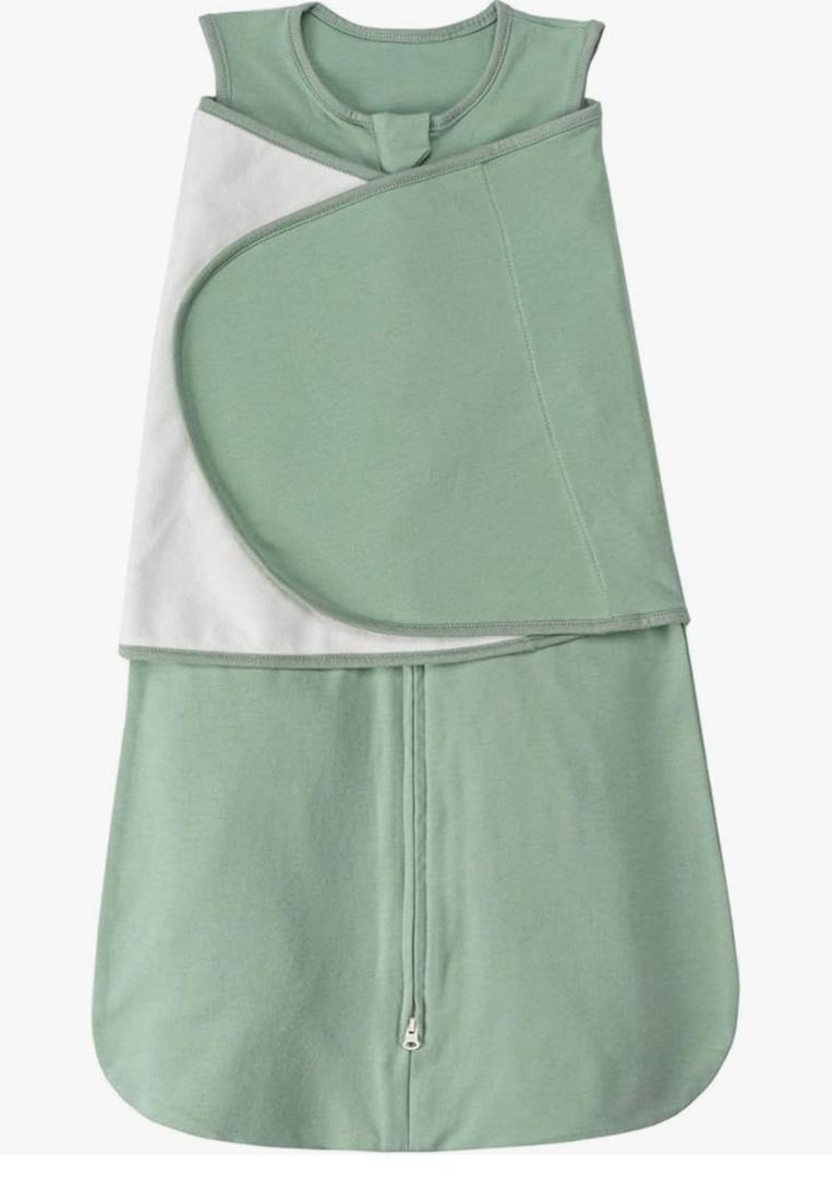 ZIGJOY Sleep Sack Swaddle 1.0 TOG Baby Wearable Blanket 100% Cotton Baby Swaddle Blanket for Newborns 6-12m