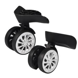 Luggage Wheel, Suitcase Swivel Wheel Replacement Roller Travel Trunk Caster Luggage Kit