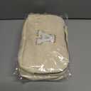 3 x 2025 Graduation Gifts for Her Women Girls,Personalized Belt Bag Waist Packs Trendy Fanny Pack Crossbody Bags,Initial White A,Cream Bag