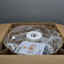 20" Gold Fandelier Ceiling Fans with Lights, Flower Chandelier Ceiling Fan
