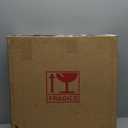 Crushed Diamond Decorative Mirror 22.25x22.25 Diamond Shape Glass Wall Mirror for Home Decoration, Exquisite Accent Wall Decor