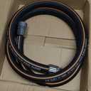 Giraffe Tools Garden Hose 5/8", Custom Length, Heavy Duty, No Kink, Flexible, Rubber Garden Hose, Leakproof Water Hose, 5ft Double Female Fittings, 600 Burst PSI
