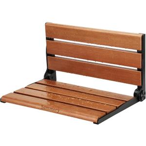 18" Wall Mounted Shower Seat, Shower Bench Wall Mount for Inside Shower, Fold Down Shower Seat, Shower Seats for Adults