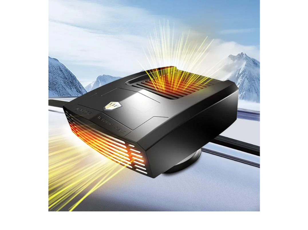 2026 New Upgraded Car Heater, 12V Portable Heating & Cooling fan for Vehicle, Plug in Car Heaters That Plugs into Cigarette Lighter, 200 Windshield Defroster and Window Defogger for All 12 Volt Cars