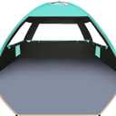 Gorich Beach Tent Sun Shelter for 3 Person with UPF 50 UV Protection, Lightweight & Easy Setup Beach Shade Canopy, Portable Beach Shade Tent Beach Cabana